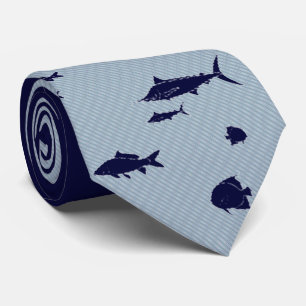 fish in the sea fishing tie