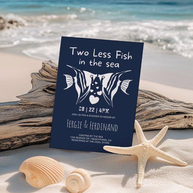 Fish in the Sea Nautical Navy Couples Shower  (Creator Uploaded)