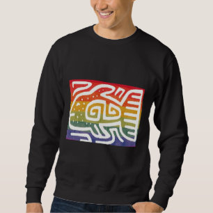 Fish Iris Coloured Fish Sweatshirt
