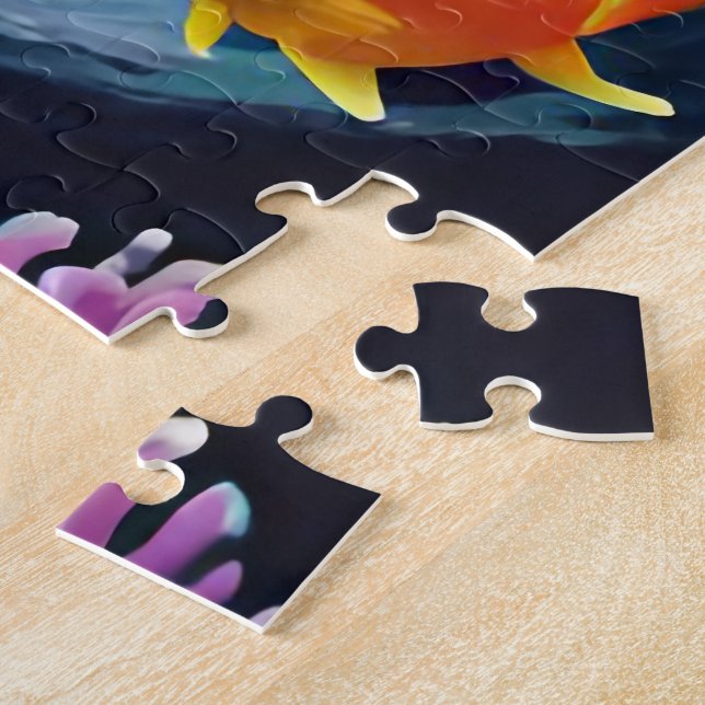 fish  jigsaw puzzle (Side)
