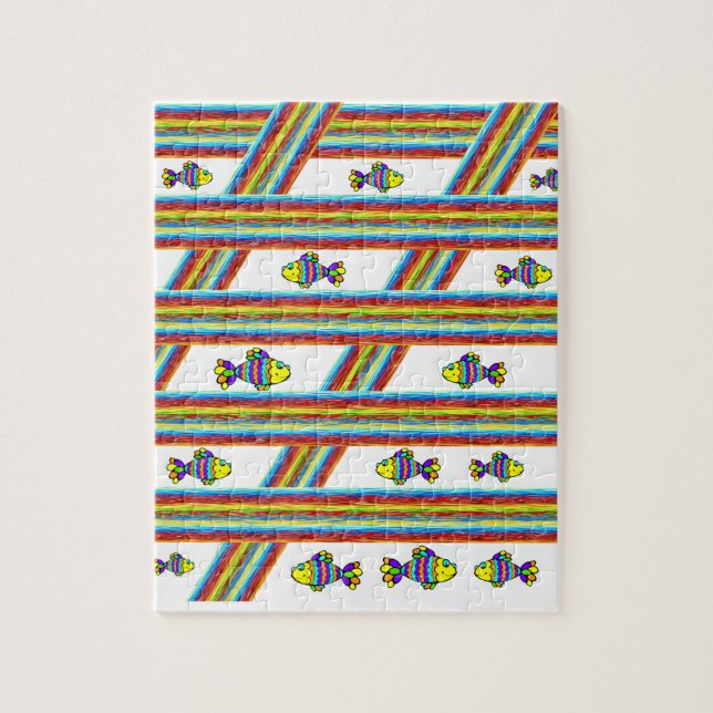 Fish Jigsaw Puzzle (Vertical)