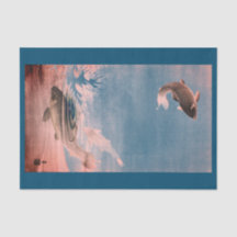 FISH JUMPING IN WATER Tissue Paper