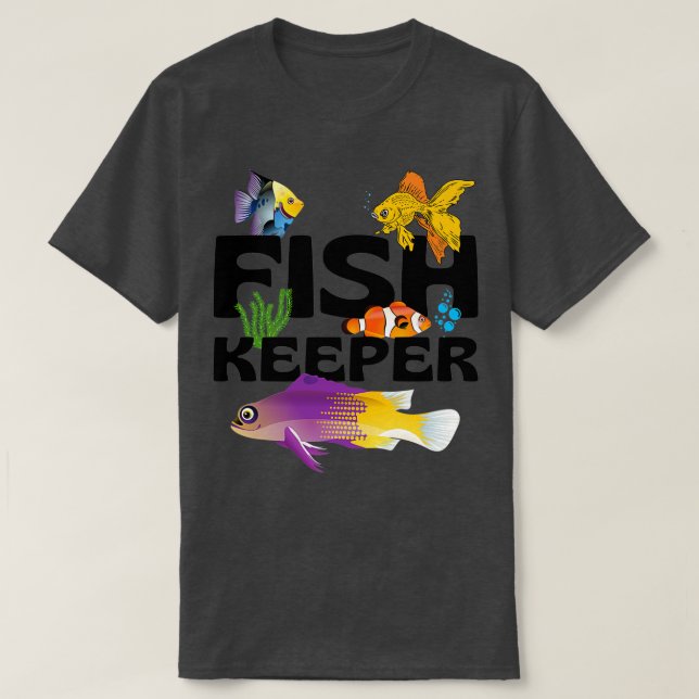 Fish Keeper 3 T-Shirt (Design Front)