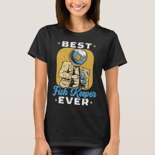Fish Keeper Aquarium Junkie Aquarist Saltwater Tan T-Shirt