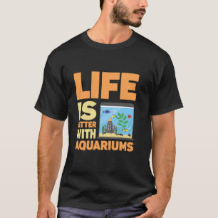 Fish Keeper Aquascaping Aquarist T-Shirt
