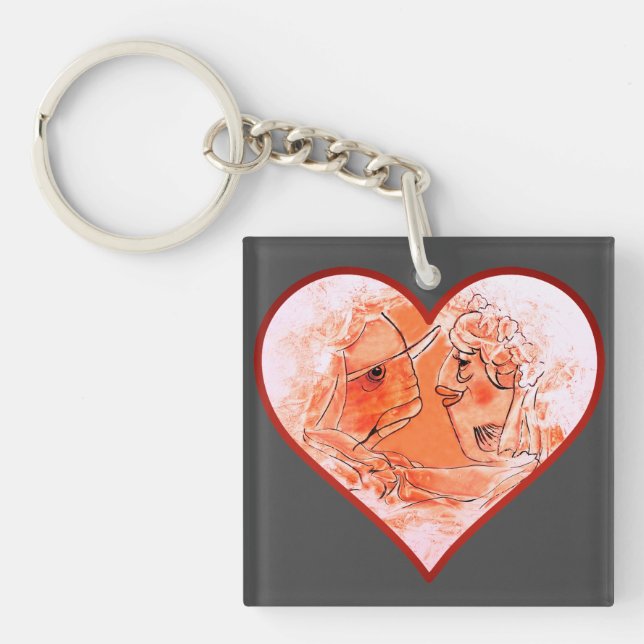 fish key ring (Front)