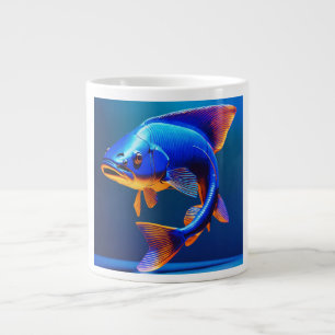 Fish Logo Mug Cute & Minimal Aquatic Design