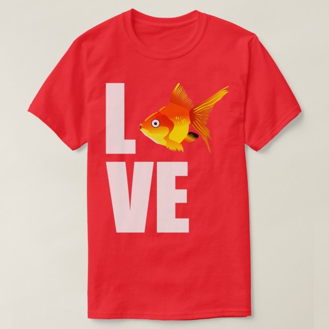 Fish Love 3 T-Shirt (Design Front)