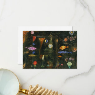 Fish Magic by Paul Klee Thank You Card