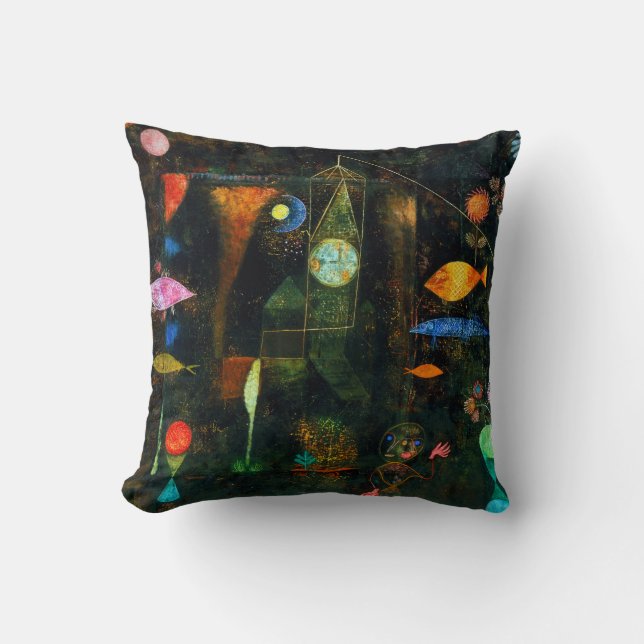 Fish Magic, Paul Klee Cushion (Front)