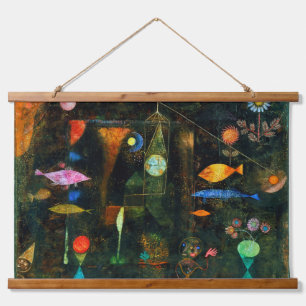 Fish Magic, Paul Klee Hanging Tapestry
