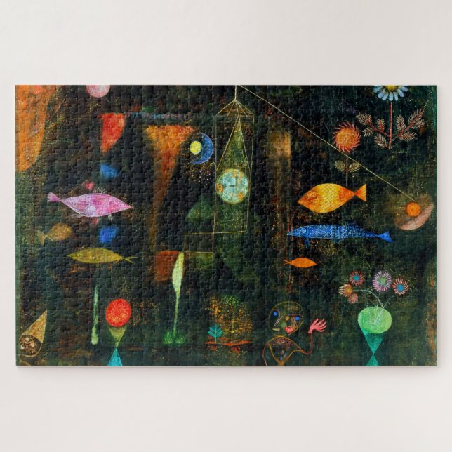 Fish Magic, Paul Klee Jigsaw Puzzle (Horizontal)