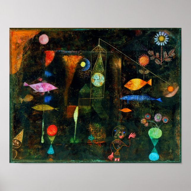 Fish Magic, Paul Klee Poster (Front)