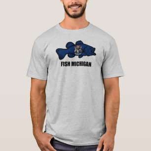 Fish Michigan T-Shirt