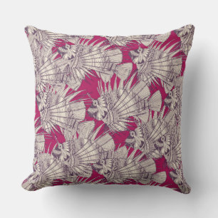 fish mirage berry cushion