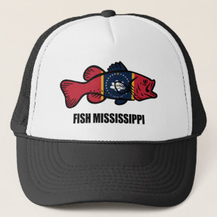 Fish Mississippi Trucker Hat