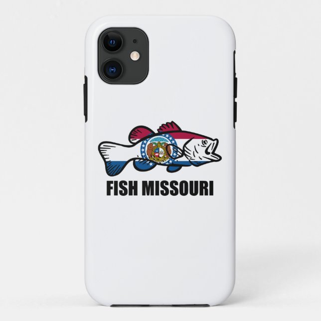 Fish Missouri Case-Mate iPhone Case (Back)