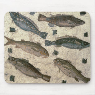 Fish (mosaic) mouse pad