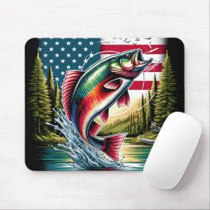 Fish mouse pad