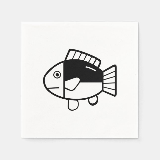 Fish Napkin (Front)