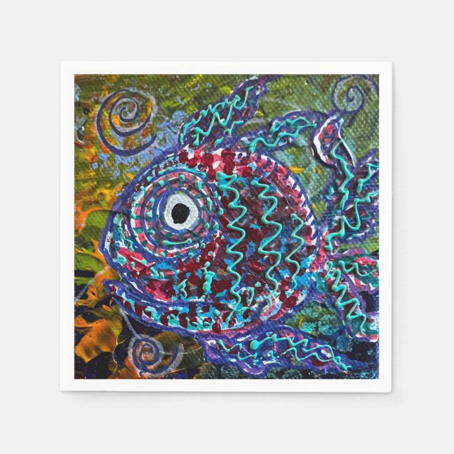 Fish Napkins (Front)