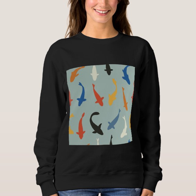 Fish Neck Gator Fish Sweatshirt (Front)