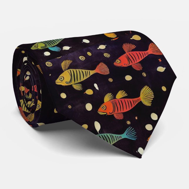 Fish necktie (Rolled)