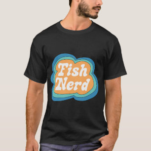 Fish Nerd (Yellow on Green) T-Shirt