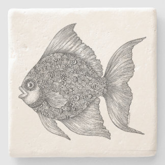 Fish, Ocean, Lake Themed Decor Coaster