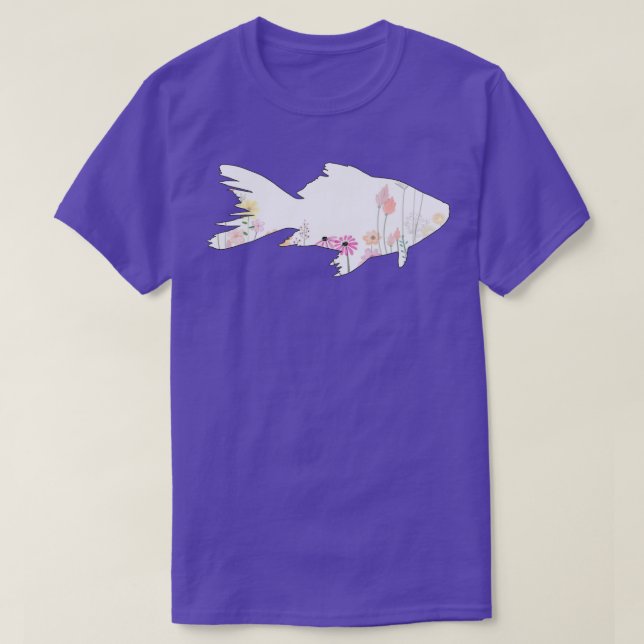 fish of roses T-Shirt (Design Front)