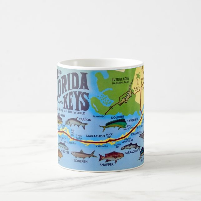 Fish of the Florida Keys Mug (Center)