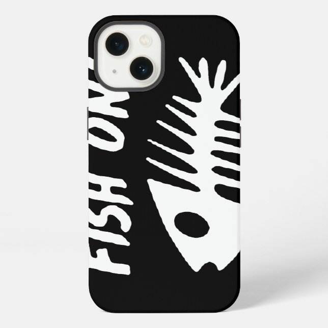 fish on! iPhone case (Back)
