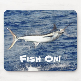 Fish On! Mouse Pad