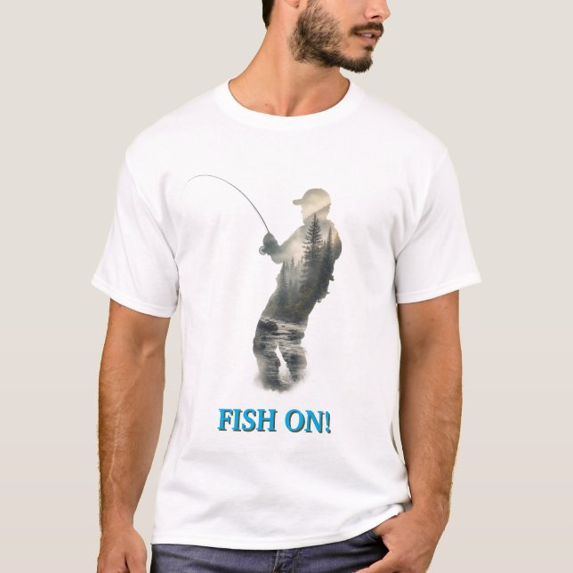 "Fish On!" T-Shirt (Front)