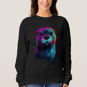 Fish Otter Sea Otter Animal Otter Bundle Otter Sweatshirt