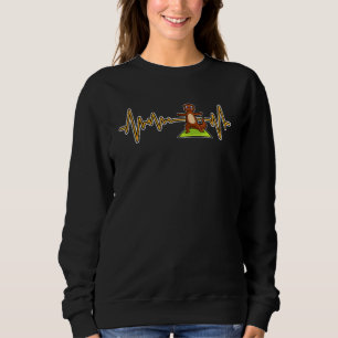 Fish Otter Yoga Poses Sport Gymnastics Ohm Heartbe Sweatshirt
