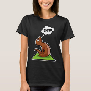 Fish Otter Yoga Poses Sport Gymnastics Ohm Heartbe T-Shirt