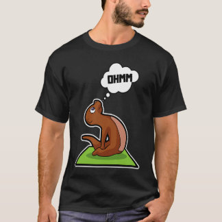 Fish Otter Yoga Poses Sport Gymnastics Ohm Heartbe T-Shirt