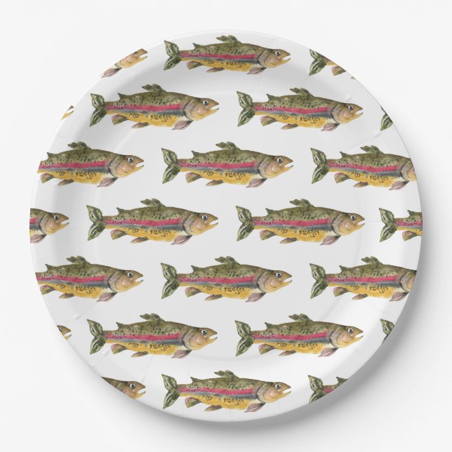 Fish Paper Plates (Front)