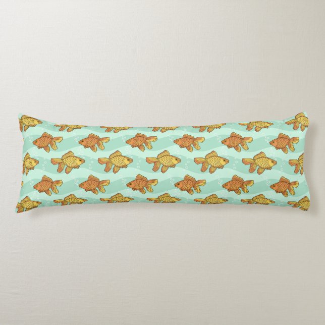 Fish-pattern Body Cushion (Front)