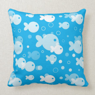 fish pattern cushion
