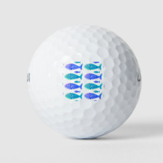 Fish Pattern Golf Balls