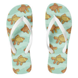 Fish-pattern Thongs