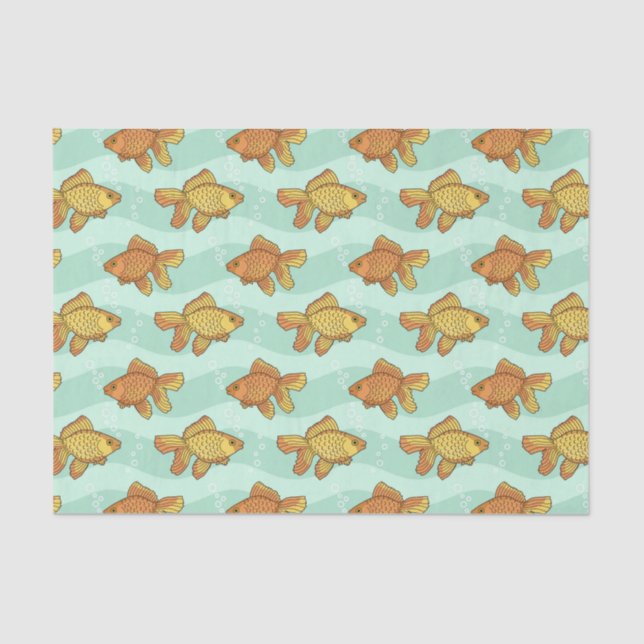 Fish-pattern Tissue Paper (Front)