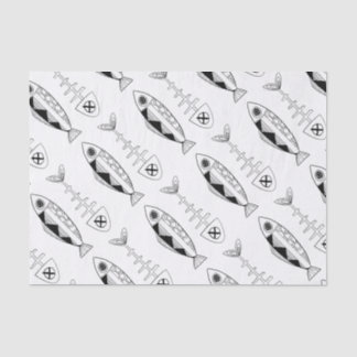 Fish pattern Tissue Paper