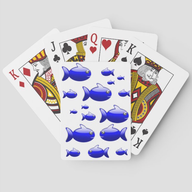 Fish Playing Card Deck (Back)