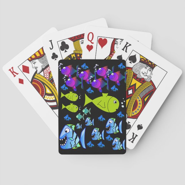 Fish Playing Card Deck (Back)