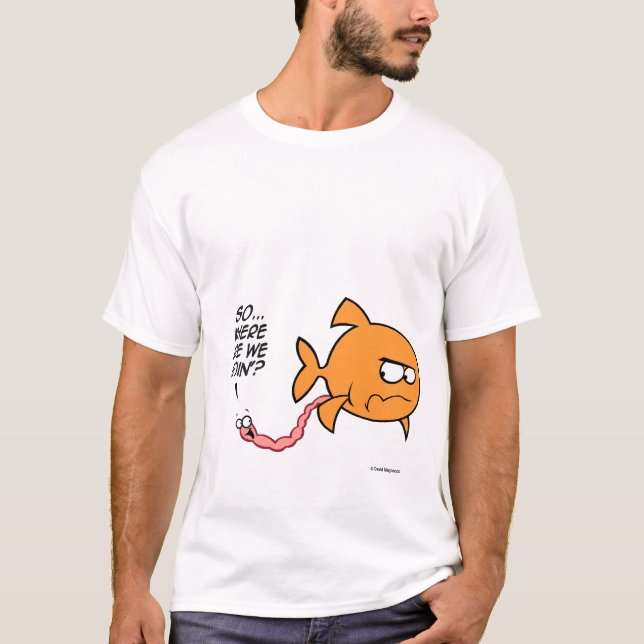 Fish Pooh White Shirts (Front)