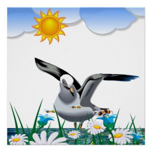 Fish Poster Beach House Posters