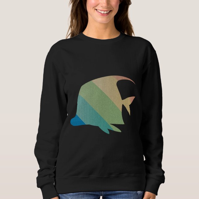 Fish Retro Sweatshirt (Front)